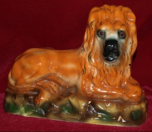 Staffordshire Figure Boness Lion