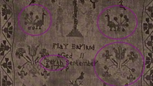 Scottish sampler motifs