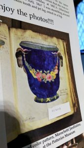 Archived colour pattern p.7 Majolica Matters, November 2016