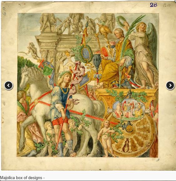 Minton tin-glazed majolica