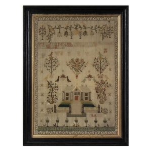 Antique Scottish Sampler, 1812, by July Orr