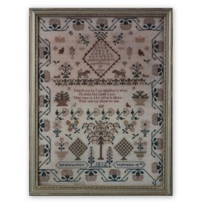 Antique Sampler, 1832, by Sarah Pountain
