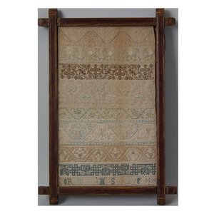 Antique Band Sampler, 1690, by Dorothy Musgrave