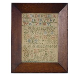 Rare, Small, 17th Century Boxers Sampler