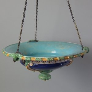 Minton Majolica Hanging Basket