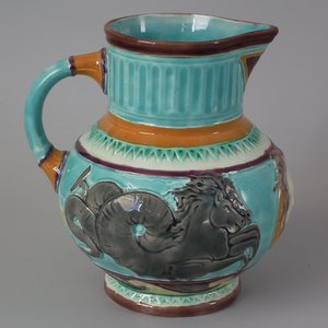 Wedgwood Majolica Neptune & Hippocamp Jug/Pitcher