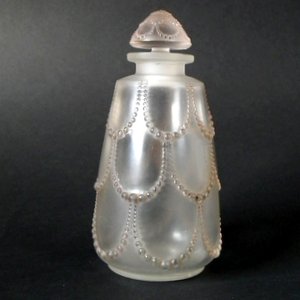 Rene Lalique Glass 'Perles No.3' Perfume Bottle