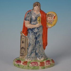 Staffordshire Pearlware Mythological Figure