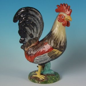 Staffordshire Pearlware Cockerel/Rooster Figure
