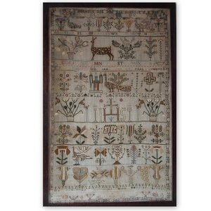 Antique Sampler, 1805, by Margaret Murphy