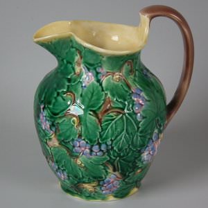 Wedgwood Majolica Grape Pitcher