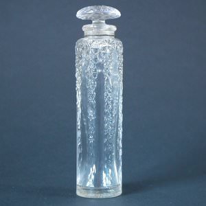 Rene Lalique Frosted Glass 'Chypre' Perfume Bottle