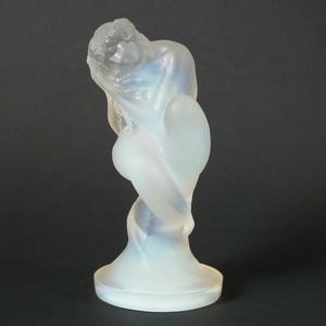 Rene Lalique Opalescent Glass 'Sirene' Statuette