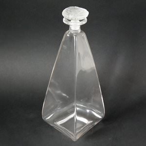 Rene Lalique Glass 'Pyramidale' Decanter