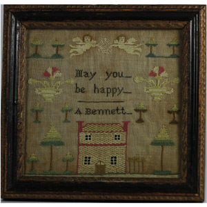 Miniature House Sampler by A Bennett