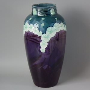Large Purple Minton Secessionist Vase
