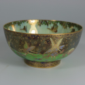 Wedgwood Fairyland Lustre Leapfrogging Elves Imperial Bowl