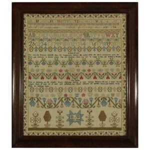 Antique Sampler, 1815, Ann Smith Aged 9