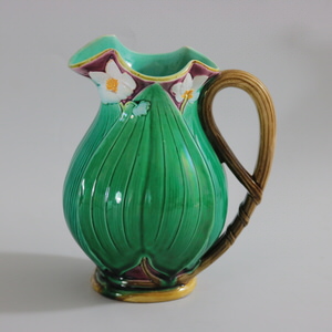 Small Minton Majolica Lily Jug/Pitcher