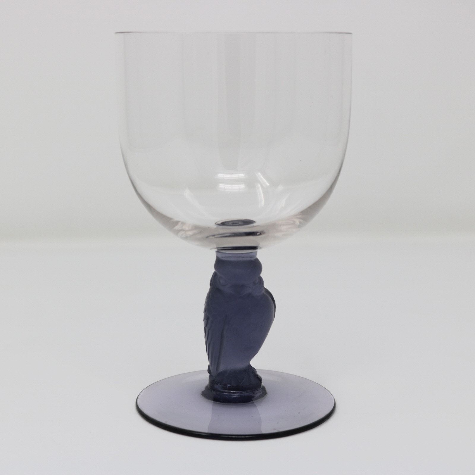 Rene Lalique Glass 'Rapace' Drinking Glass - ID#22694 Image 2