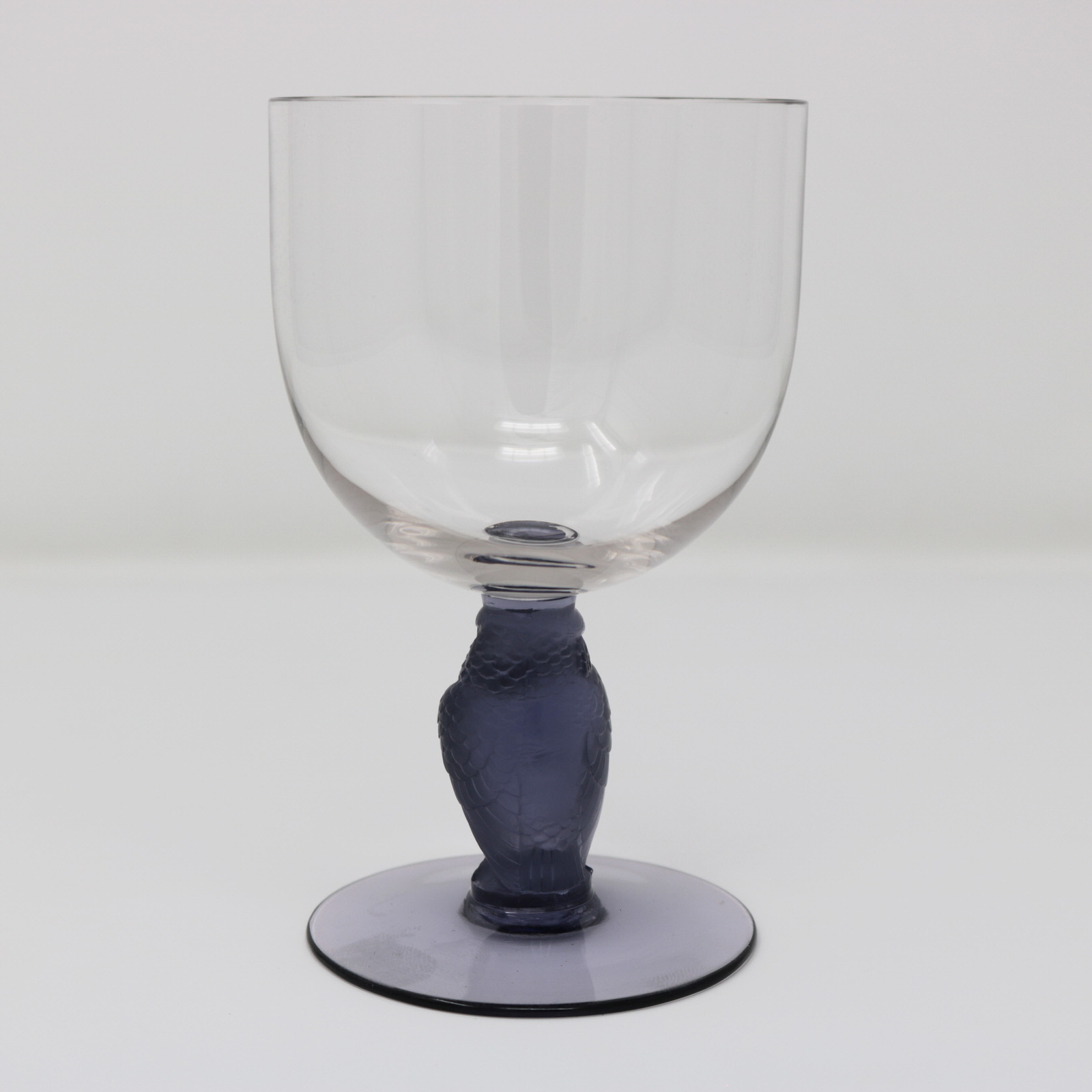 Rene Lalique Glass 'Rapace' Drinking Glass - ID#22694 Image 4