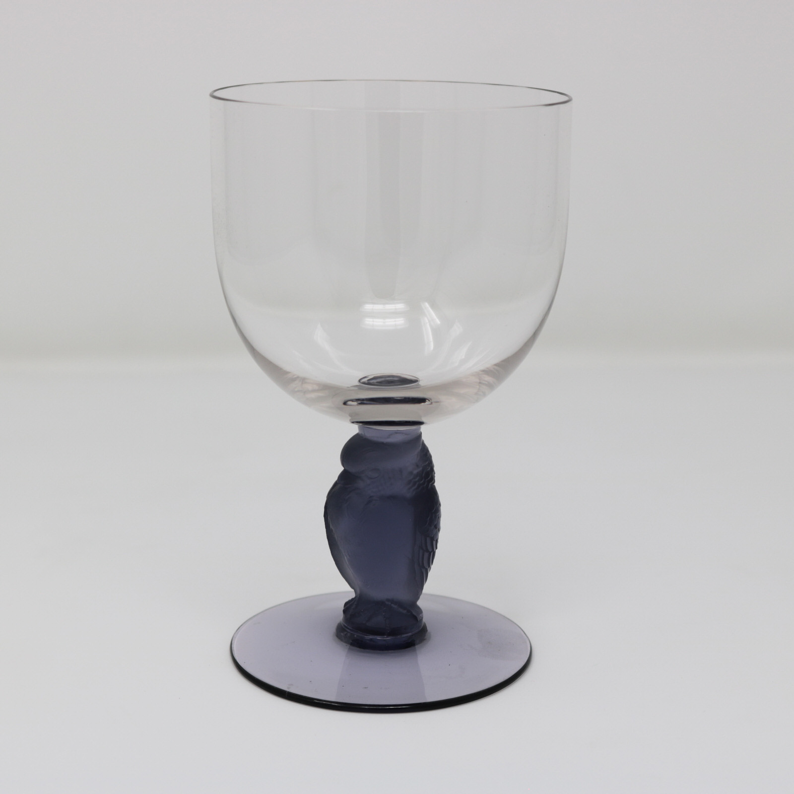 Rene Lalique Glass 'Rapace' Drinking Glass - ID#22694 Image 1