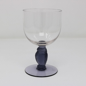 Rene Lalique Glass 'Rapace' Drinking Glass