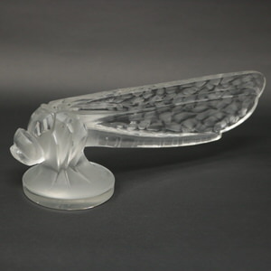 Rene Lalique Glass 'Petite Libellule' Car Mascot
