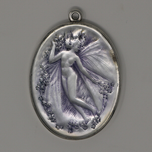 Rene Lalique Glass 'Psyche' Mirror