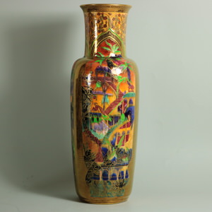 Wedgwood Fairyland Flame Lustre Pillar Vase