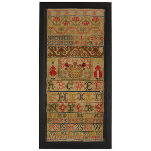 Scottish Antique Band Sampler, 1754