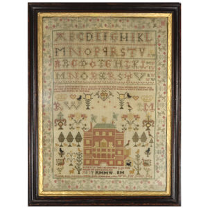 Antique Scottish Sampler, 1793, by Anne Williamson