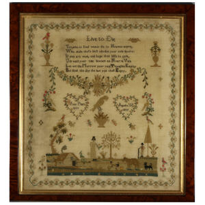 Antique Sampler, 1815, by Ann Platt Aged 11