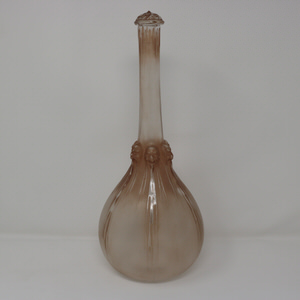 Rene Lalique Glass 'Six Tetes' Decanter