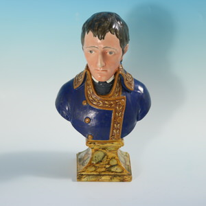 Enoch Wood Staffordshire Bust of Napoleon Bonaparte