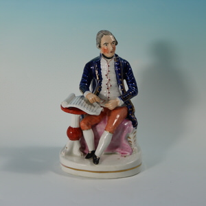Staffordshire Pottery Figure of Captain James Cook