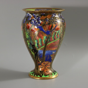 Wedgwood Fairyland Lustre Imps on Bridge Vase