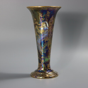 Wedgwood Fairyland Lustre Butterfly Women Trumpet Vase