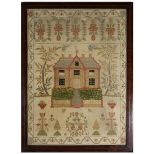 Antique Scottish Sampler, 1805, by Eliza McKune