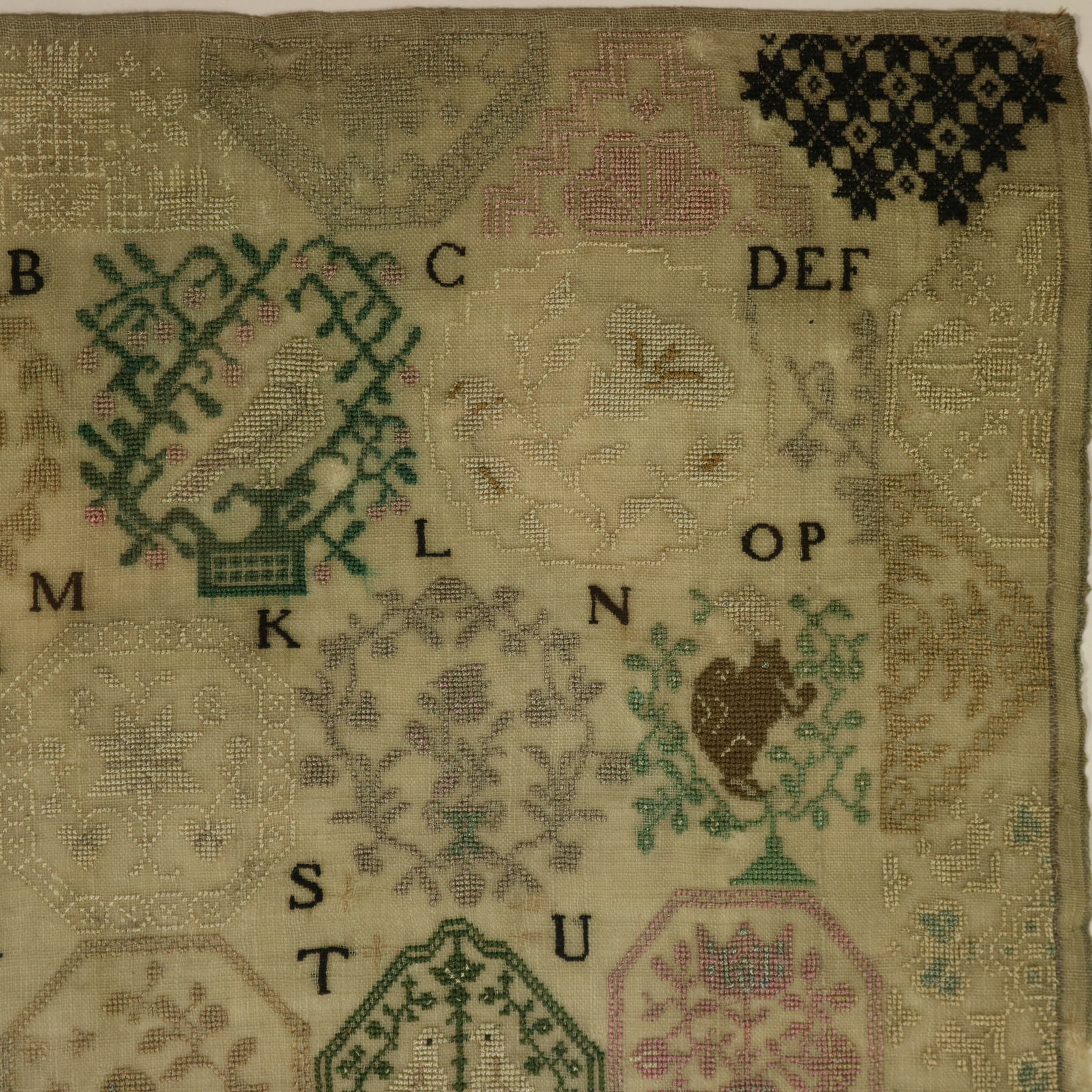 Antique Quaker Sampler, 1809, Mary Grigg, Banwell - ID#23375 Image 4