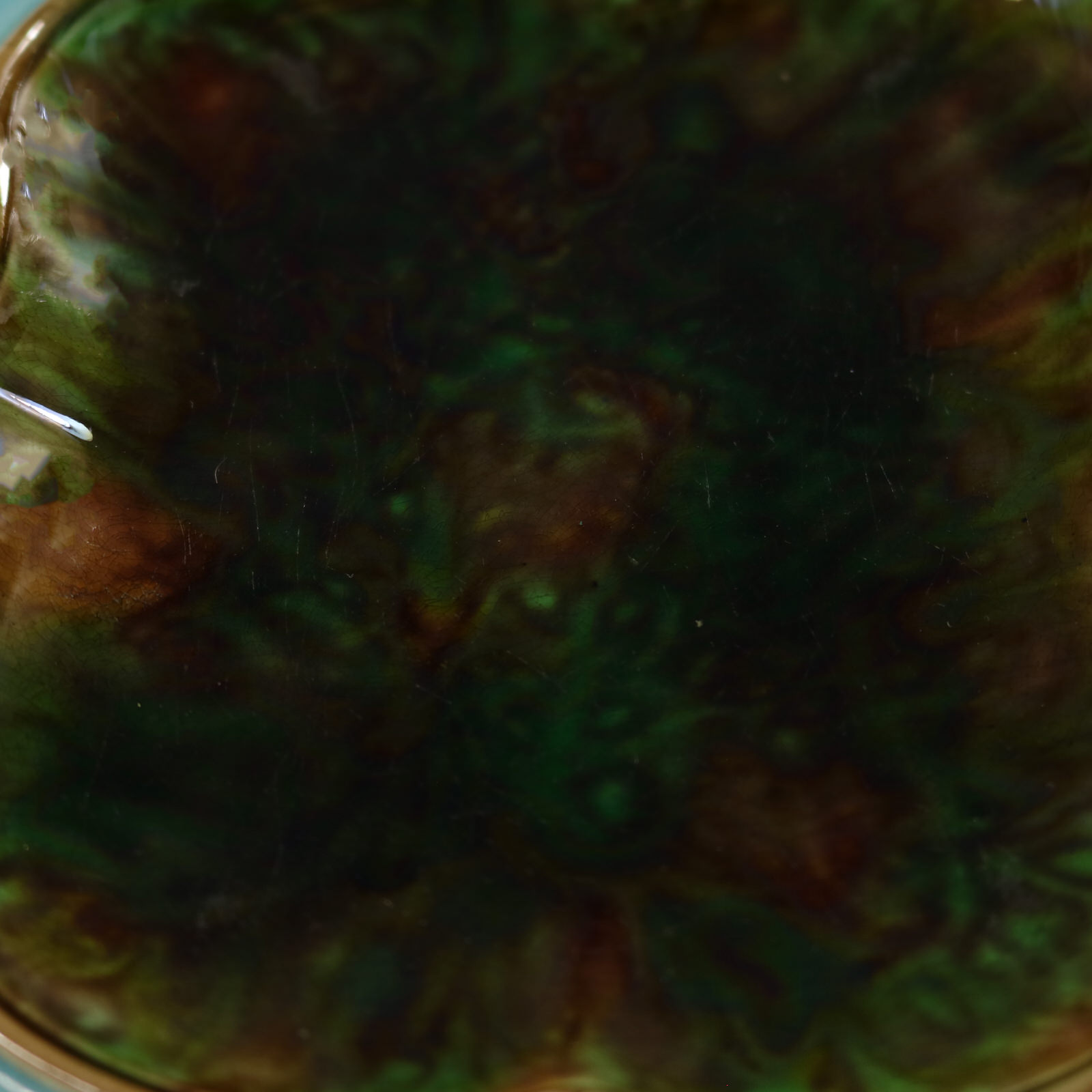 George Jones Majolica Strawberry Serving Dish - ID#23324 Image 5