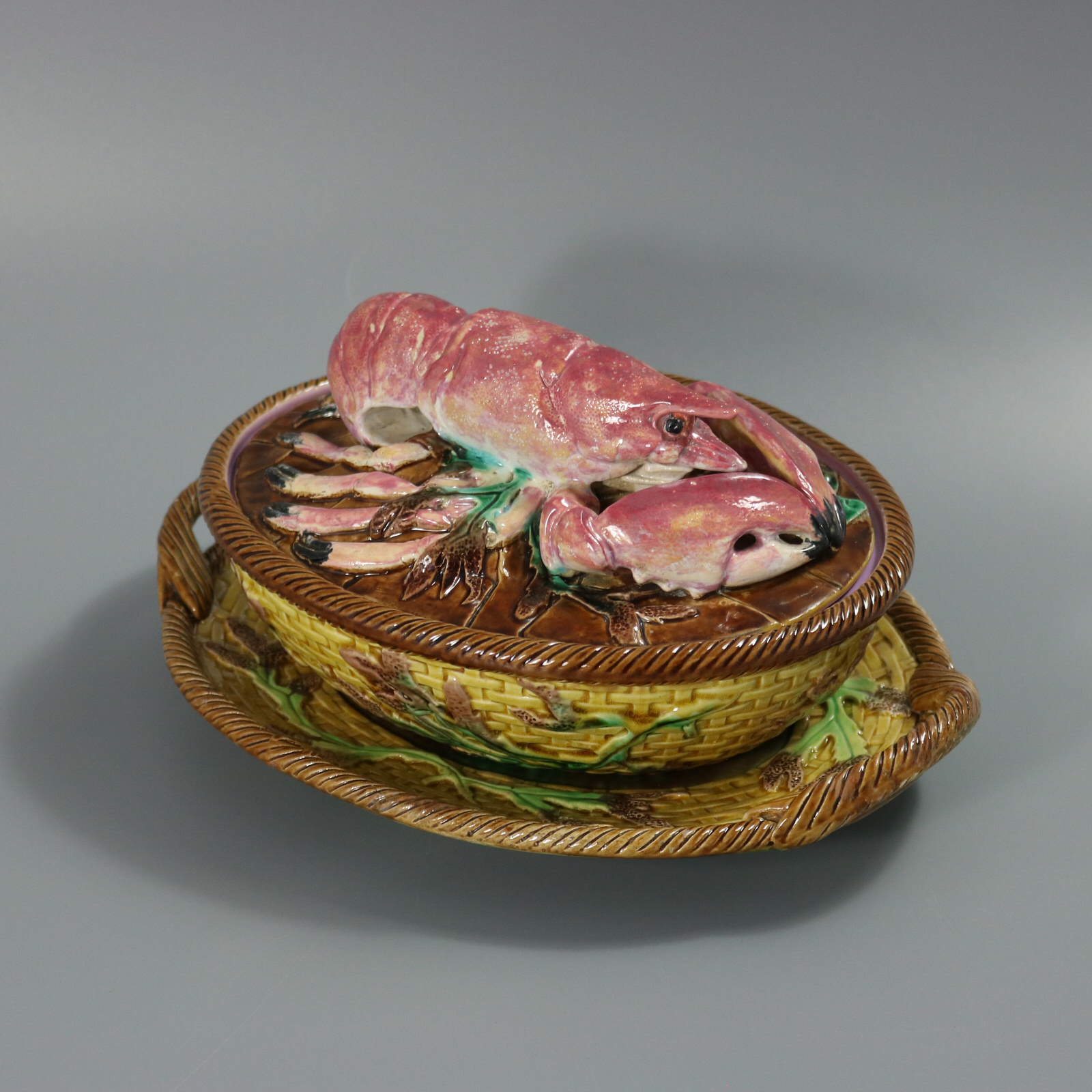 George Jones Majolica Lobster Dish - ID#23339 Image 5