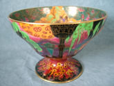 Wedgwood Flame Fairyland lustre melba centre bowl