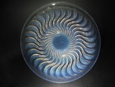 René Lalique Opalescent Glass 'Actina' Plate