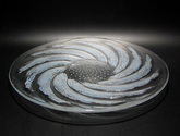 René Lalique Glass 'Poissons No1' plate