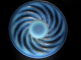 René Lalique Opalescent Glass 'Poissons No1' plate
