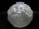 René Lalique Opalescent Glass 'Druide' Vase
