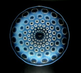 René Lalique Opalescent Glass 'Asters no2' Plate