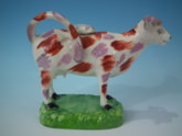 Staffordshire Pearlware Cow Creamer