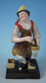 Staffordshire Pearlware Cobbler figure